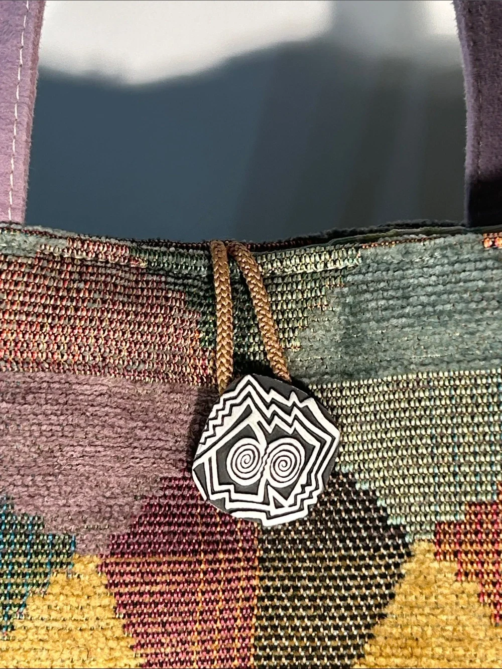 Source Unknown tote multicolor